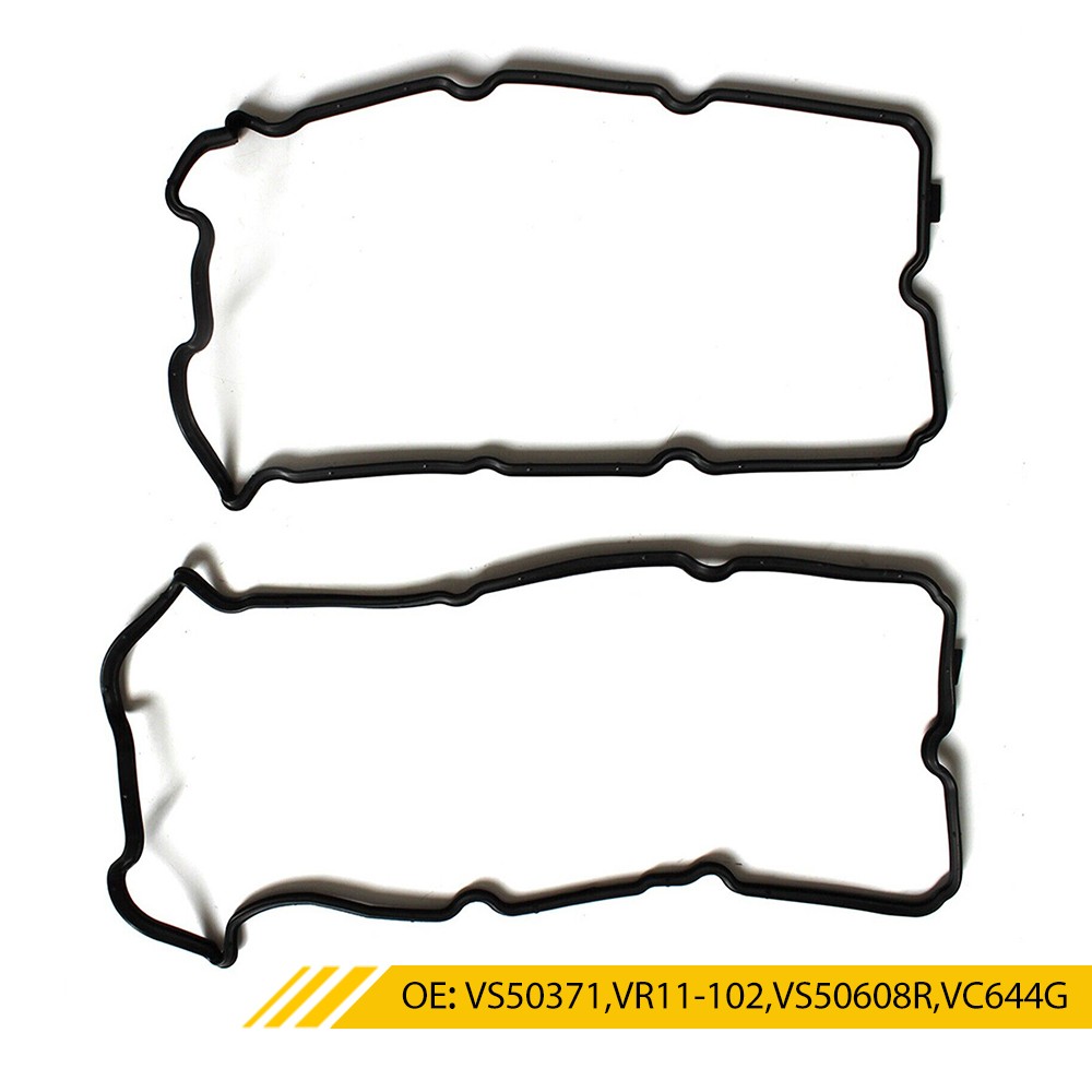 2 PCS Valve Cover Gasket Seal Fits 2003-2006 Nissan 350Z Altima 3.5L V6 GAS DOHC
