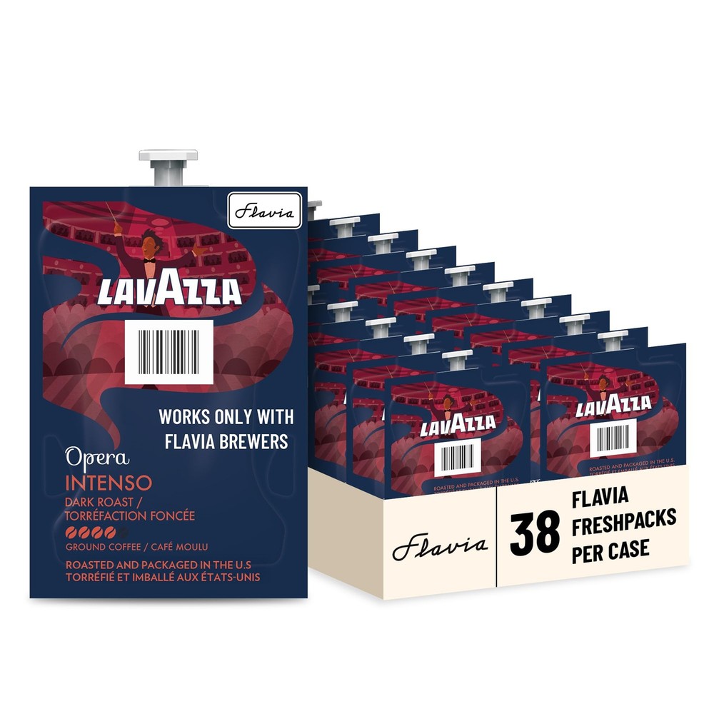 Flavia Lavazza Opera Intenso Coffee Freshpacks works only with Flavia Brewers...