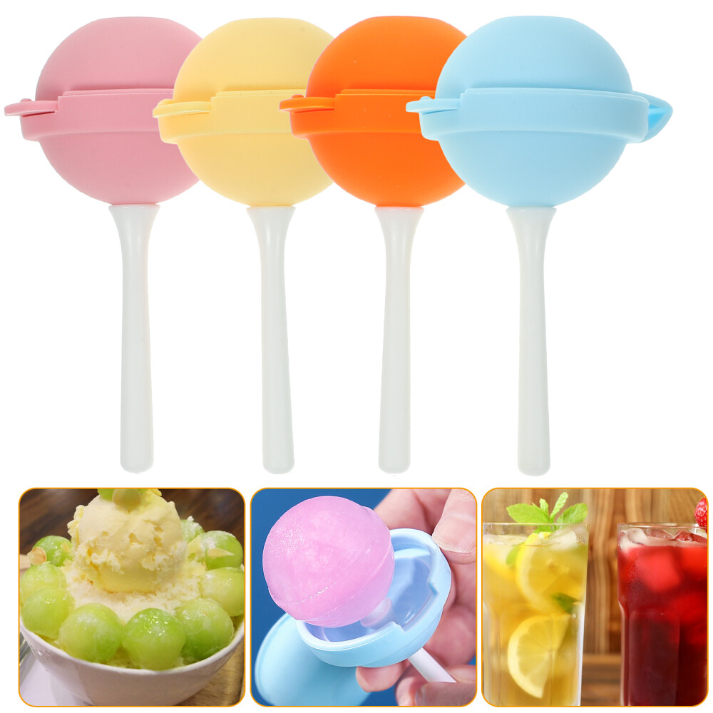 4 Pcs Cotton Candy Machine Cake Pop Sticks Reusable Mold DIY Baking