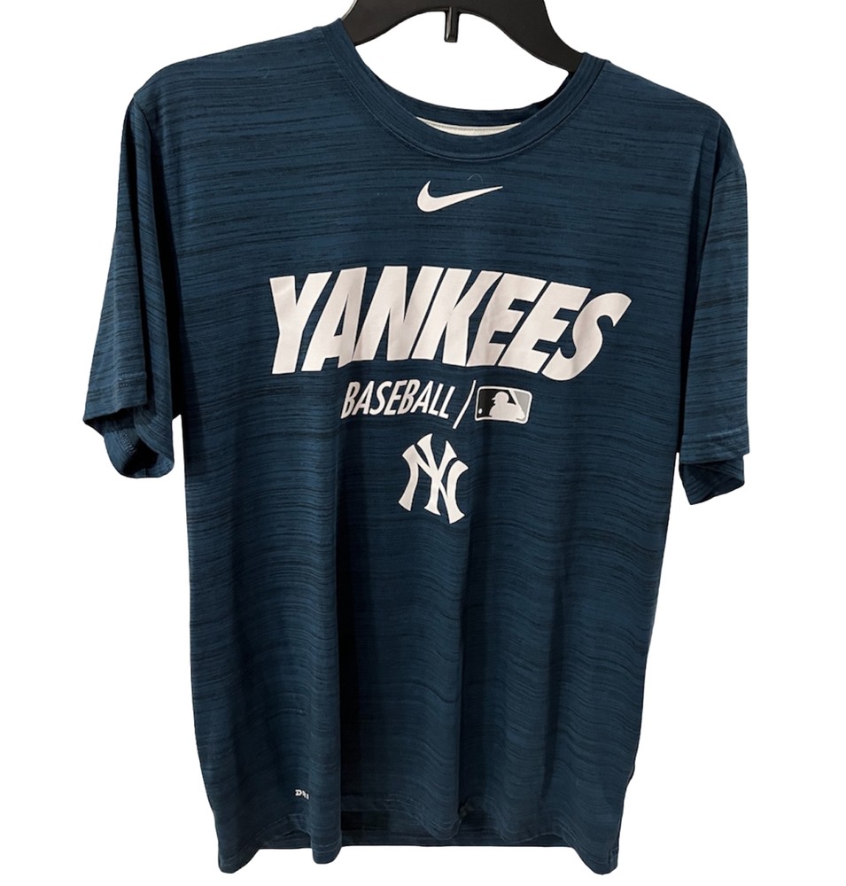 NIKE NEW YORK YANKEES Baseball MLB T-Shirt Tee MENS SZ M Dri Fit
