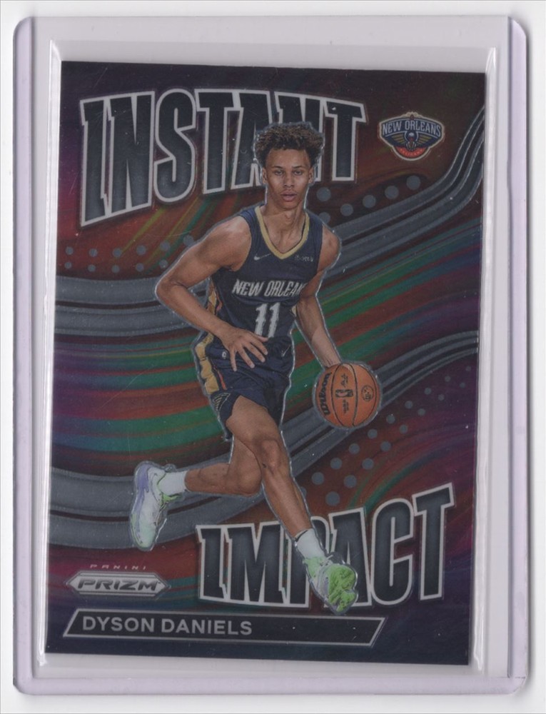 2022-23 Panini Prizm Dyson Daniels Instant Impact Rookie Card #21 Pelicans