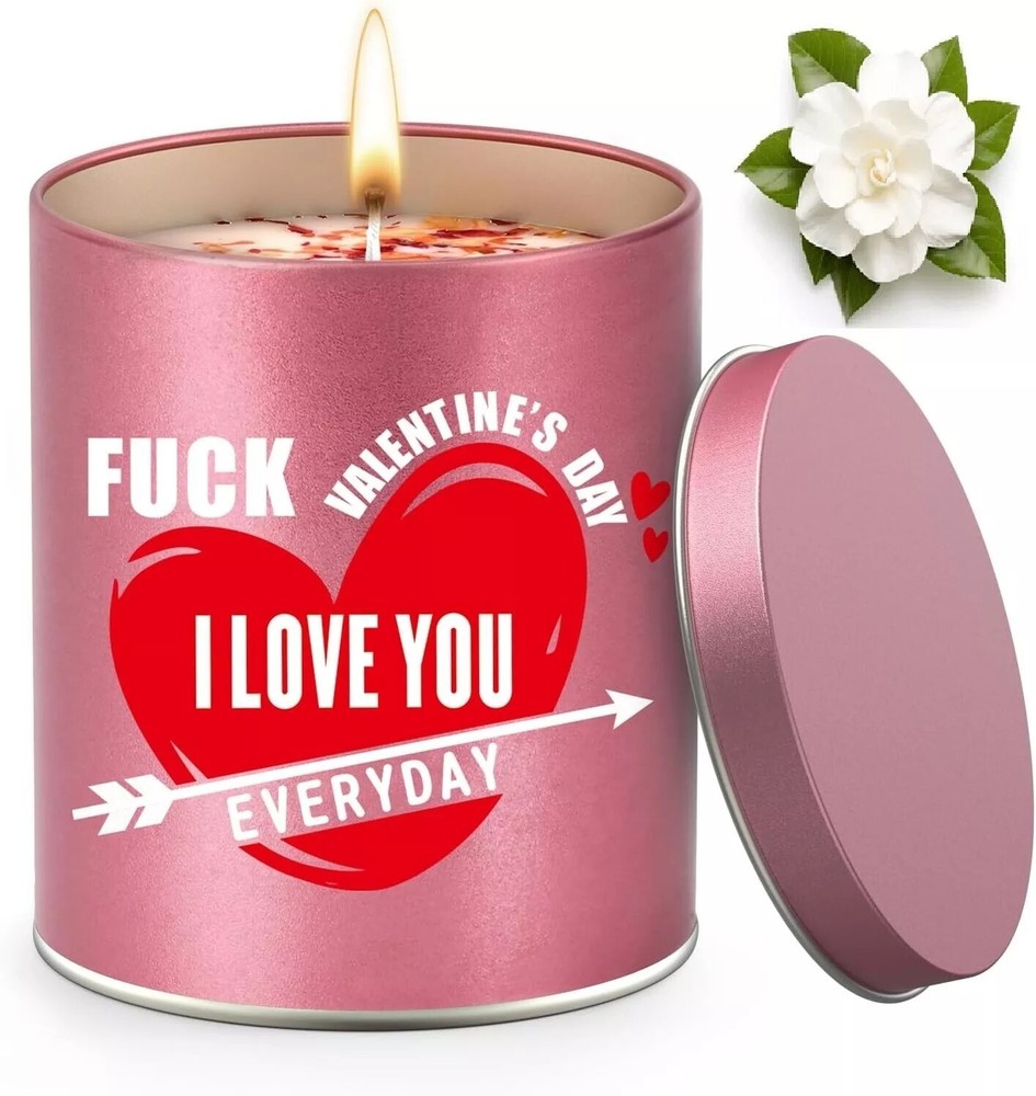 Valentines Day Gift Candles, Wife Romantic Valentine Present For Her I Love You-image