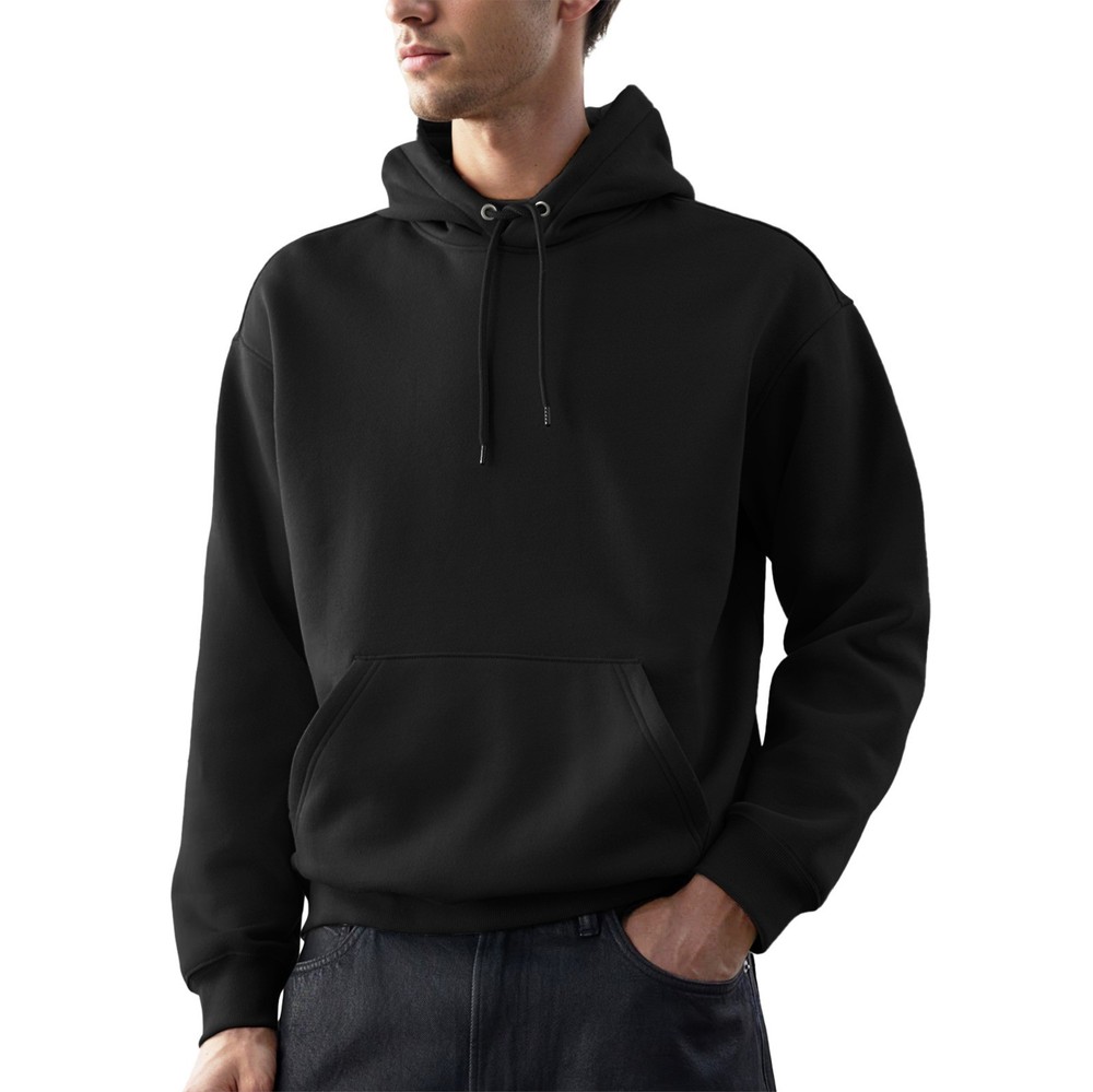 Heavy Blend Hooded Sweatshirt Top Classic Plain Pullover Hoodie Men Women