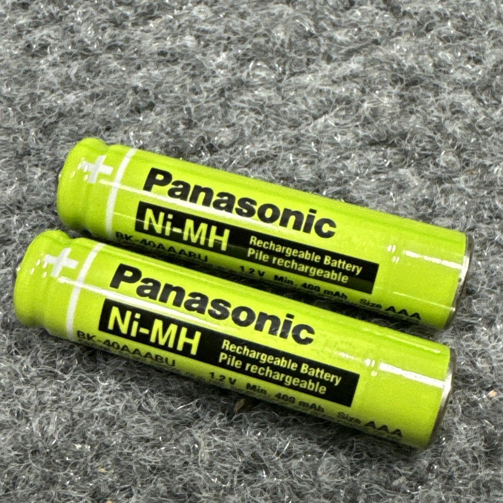 Panasonic Batteries Bk-40aaabu Set Of 2