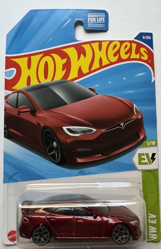 2025 Hot Wheels HW EV 1/10 Tesla Model S Plaid 9/250