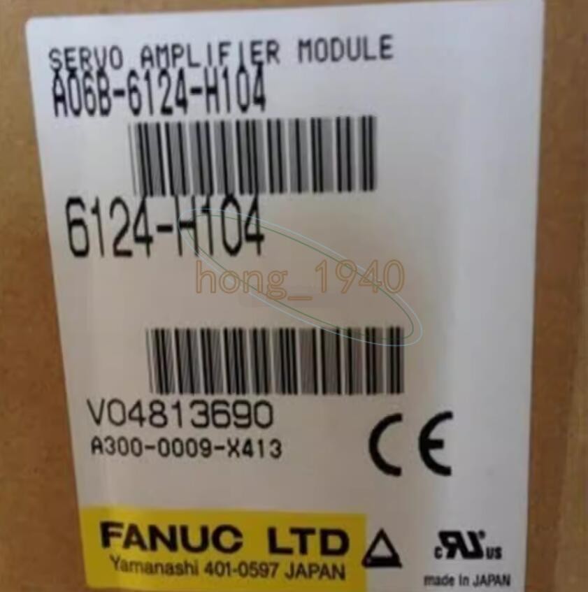 1PCS FANUC A06B-6124-H104 Servo Drive new