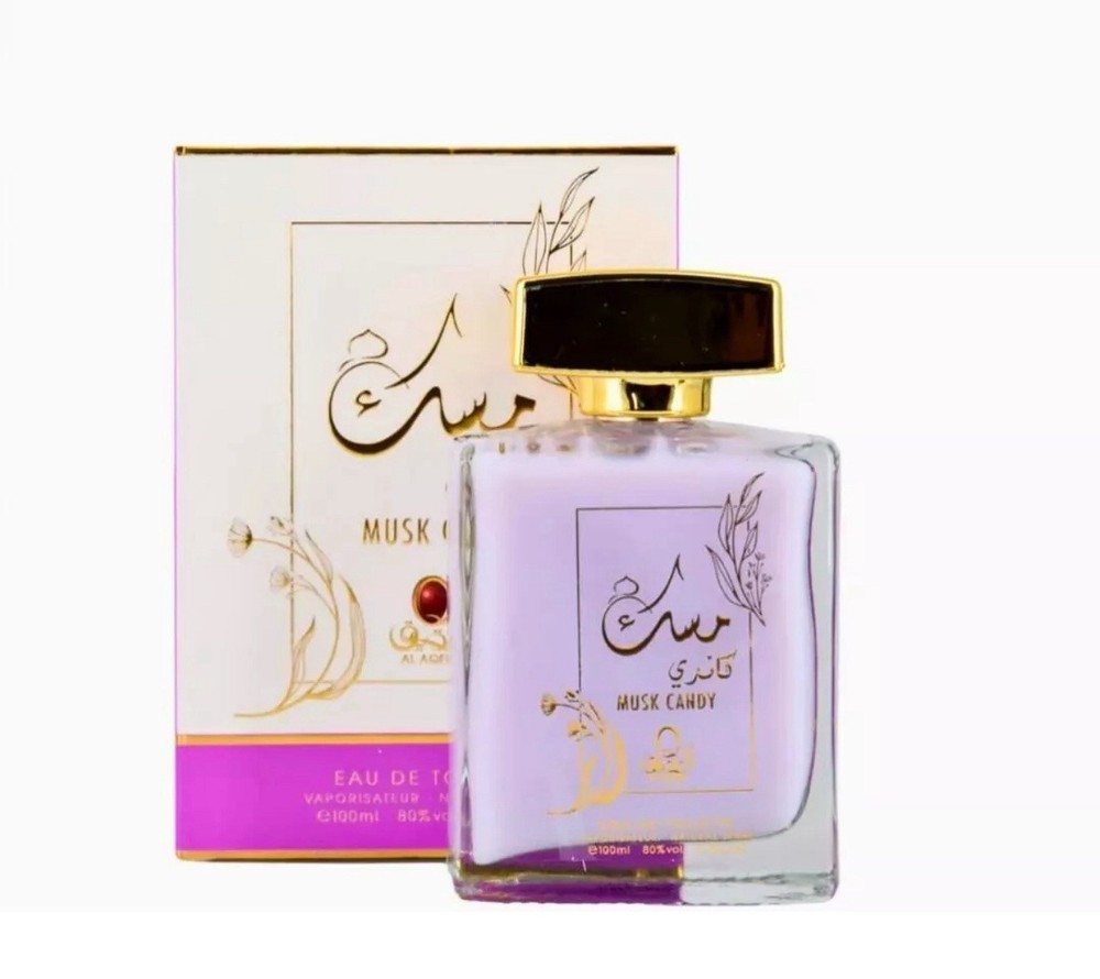 AlAQEEQ Musk AL Tahara Candy Concentrated Perfume oil 100ml مسك كاندي