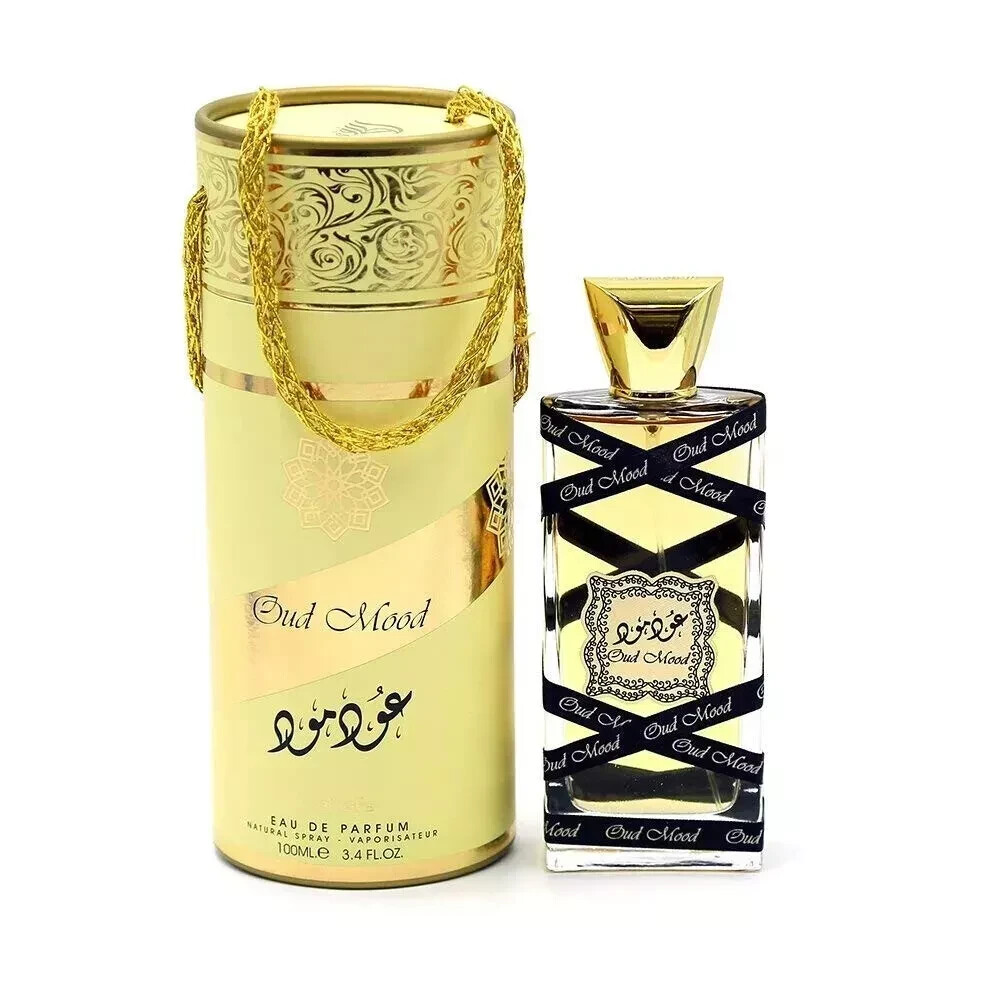 Lattafa EDP (Eau de Parfum) Oud Mood Perfume For Men and Women 100 ML (Oud Mood)