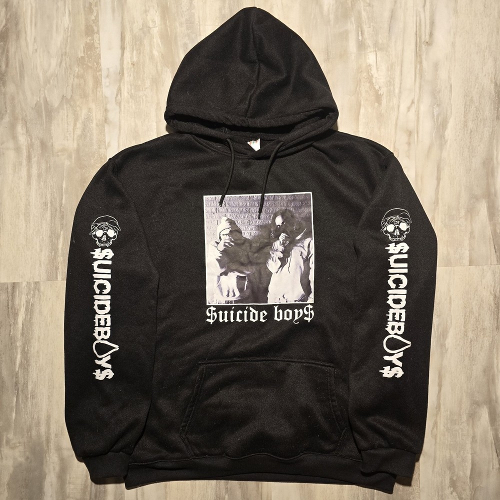 SuicideBoyz G59 4 Sided Streetwear Hip Hop Rap B00TLEG AOP Hoodie sz XL