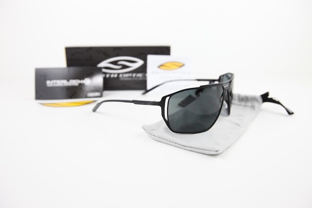 New Smith Optics Taggert Aviator Sunglasses Matte Black/polarized Gray Tgppgymb