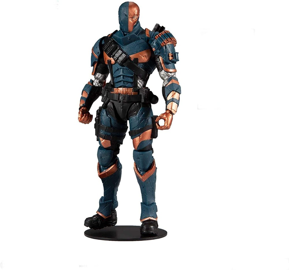 DC Multiverse Deathstroke: Batman: Arkham Origins 7-inch Action Figure, Multi...