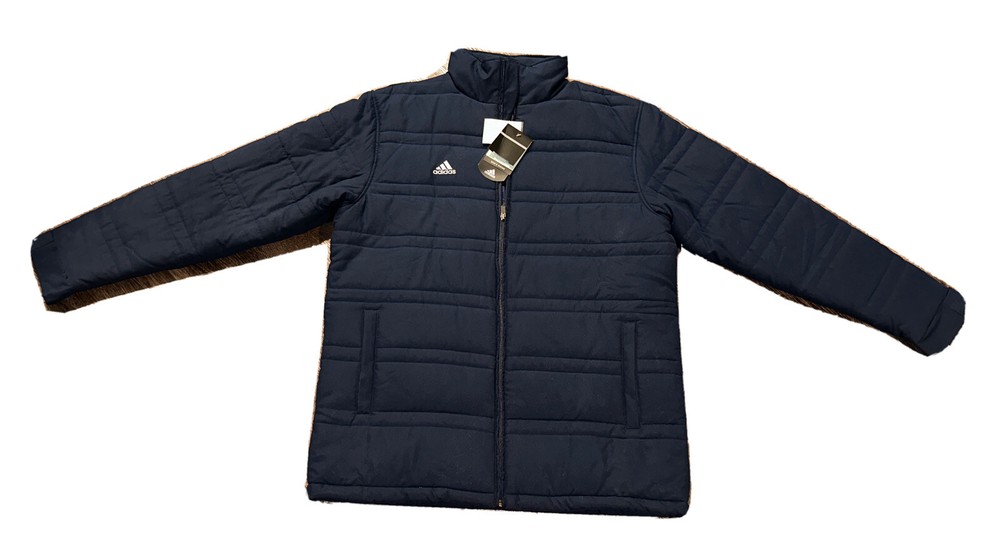 Adidas Men's Size L Navy Blue Vintage BH HW Parka NWT