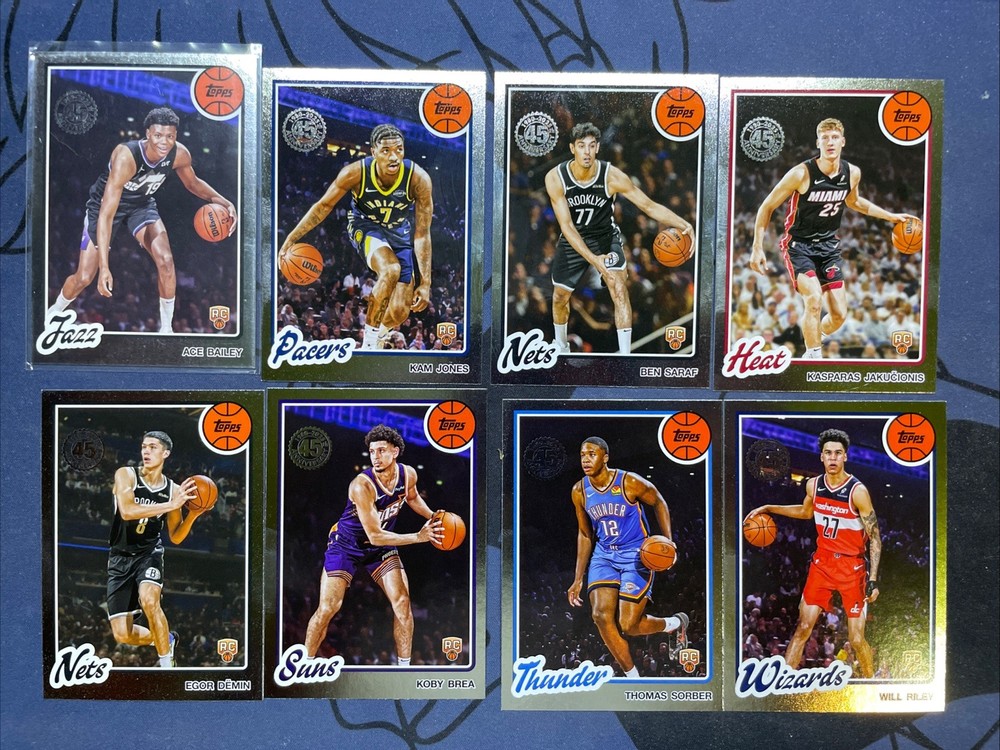 2025-26 Topps Flagship Basketball 🏀 60 Card Lot Base Inserts Rc&vets
