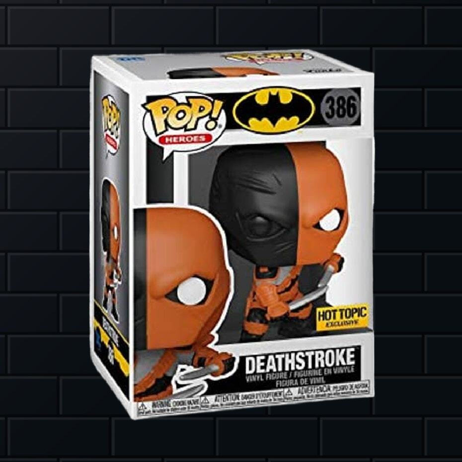 DC Deathstroke Hot Topic Exclusive Funko Pop 386