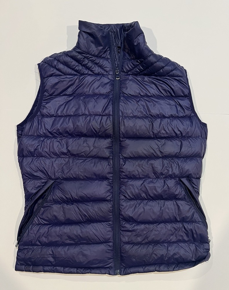 Wantdo Packable Blue Duck Down Puffer Vest Size Large for Men