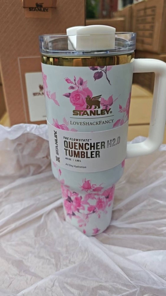 Love Shack Fancy x Stanley 40oz Quencher H2.0 Flowstate Tumbler