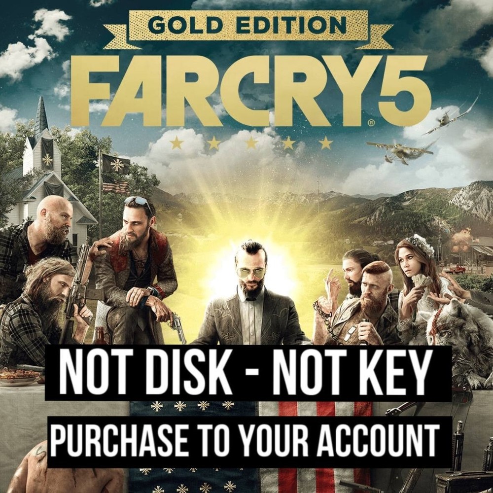 Far Cry 5 Gold Edition (XBOX ONE & XBOX Series X/S) ACTIVATION
