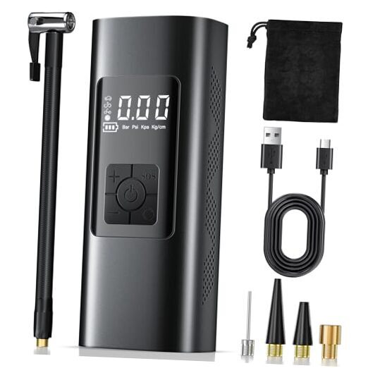 Fathers Day Dad Gifts from Daughter Son Wife,  Tire Inflator Portable Air-image