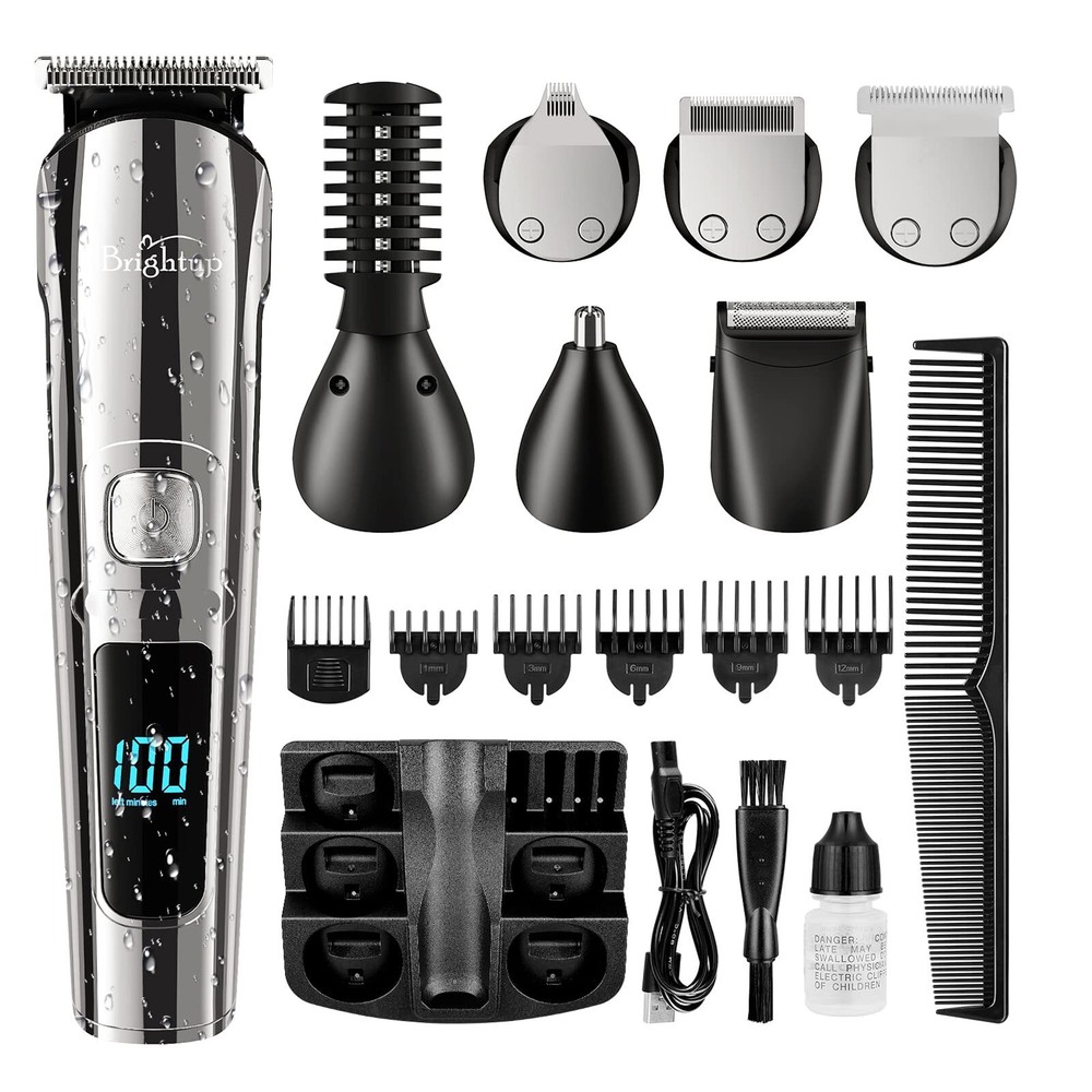 Beard Trimmer for Men - Electric Razor & Shaver, Cordless Hair Clippers Trimm...