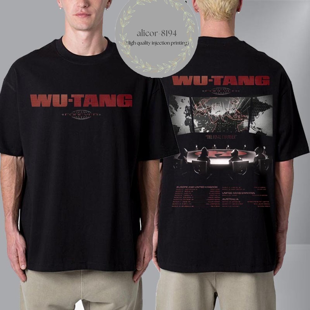 Wu Tang Clan The Final Chamber 2026 T Shirt Two Sided