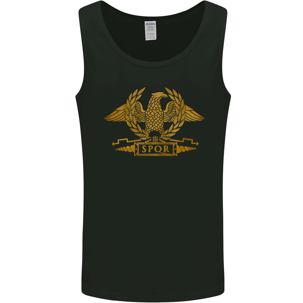 SPQR Eagle Gym Bodybuilding Training Mens Vest Tank Top