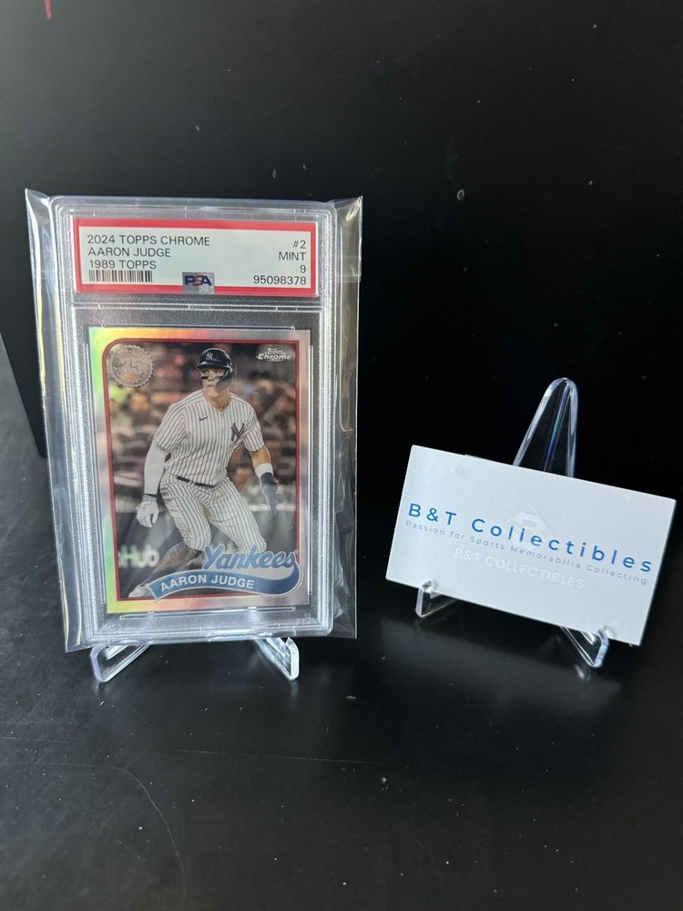 2024 Topps Chrome 1989 Baseball Aaron Judge #89CB-2 Card