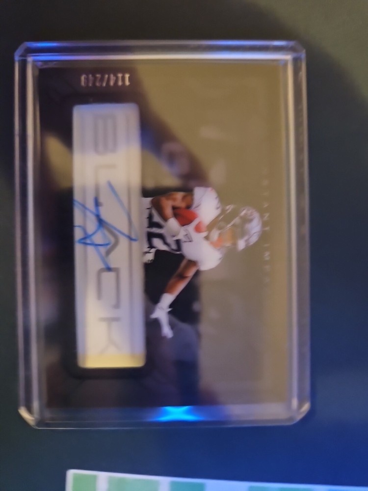 2024 Panini Black Tyjae Spears Instant Impact Ink Auto 87/249 Titans SP Rookie Card