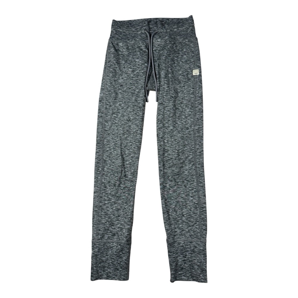 Vuori Ankle Leggings XS Heather Gray High Rise Drawstring Woman’s