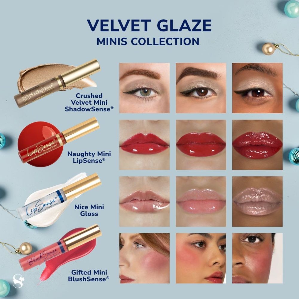 💟 **Velvet Glaze Mini Collection (2024) SeneGence NEW/SEALED - Authentic