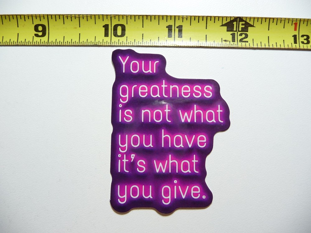 Achieve Greatness Neon Motivational Sticker Decal for Positivity and Inspiration