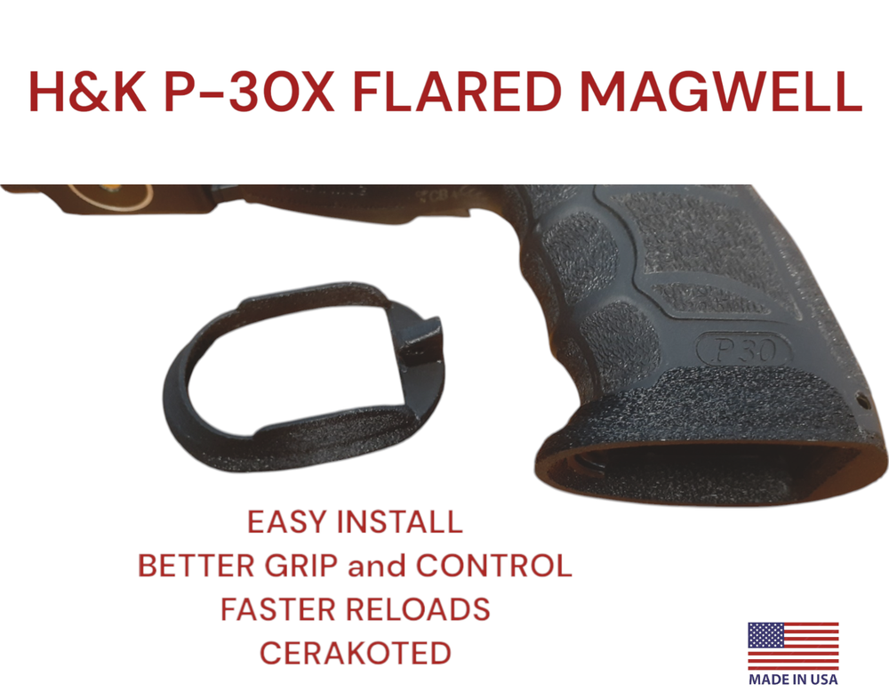 H&K P30 Polymer Flared Magwell