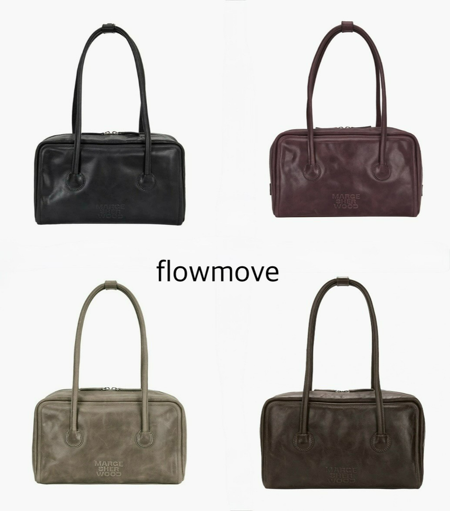 NEW MARGE SHERWOOD SOFT BOSTON 4 Colors Pull-Up Leather Bag No Tariffs In US