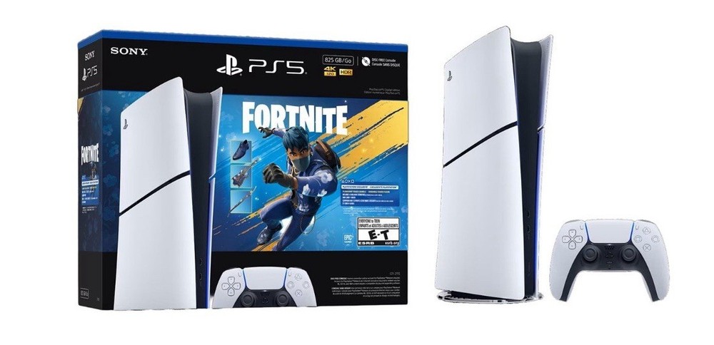 Sony PlayStation 5 Slim Digital Edition 825GB 4K Console (Fortnite Edition) New