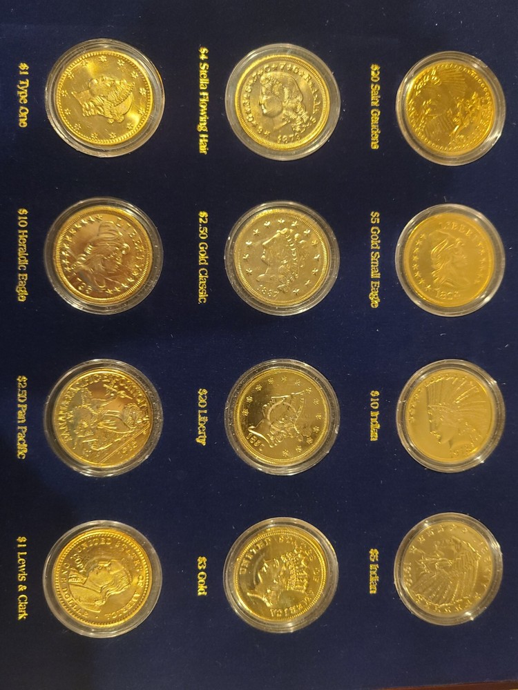 American Coin Treasures 5348 A Tribute to Americas 12 Most Beautiful Gold Coins