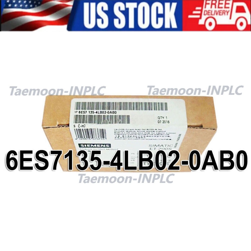 New Siemens 6ES7135-4LB02-0AB0 Electronics module for ET200S 6ES7 135-4LB02-0AB0