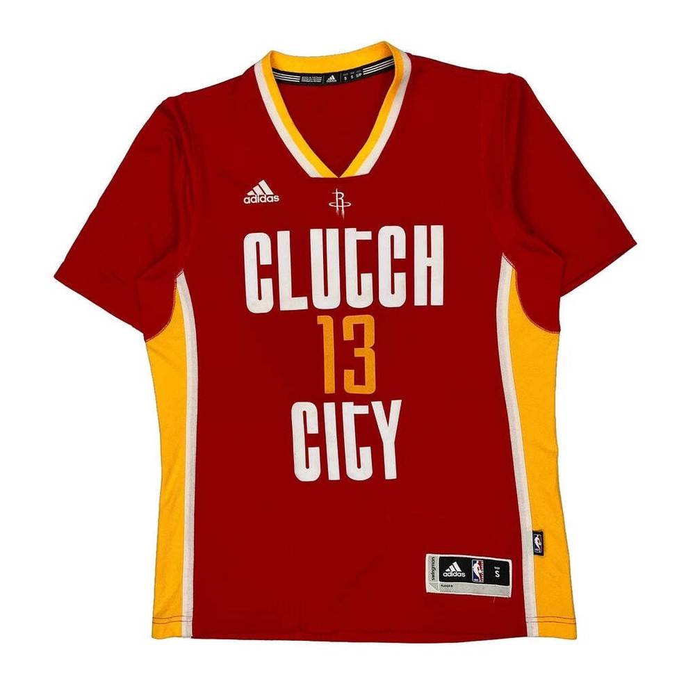 Houston Rockets Adidas Nba Jersey - Small Red Polyester