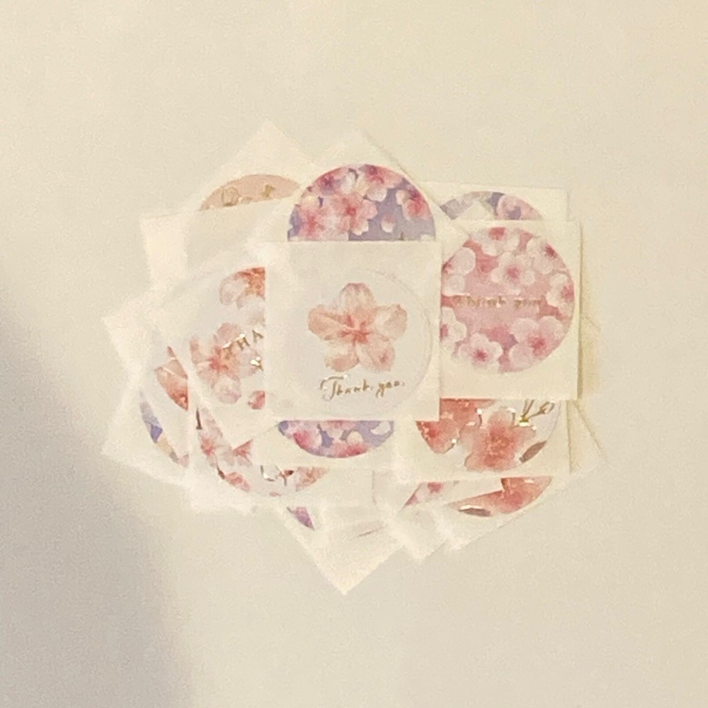 【Ships to Japan only】Thank you Sticker For packaging Random 1pc