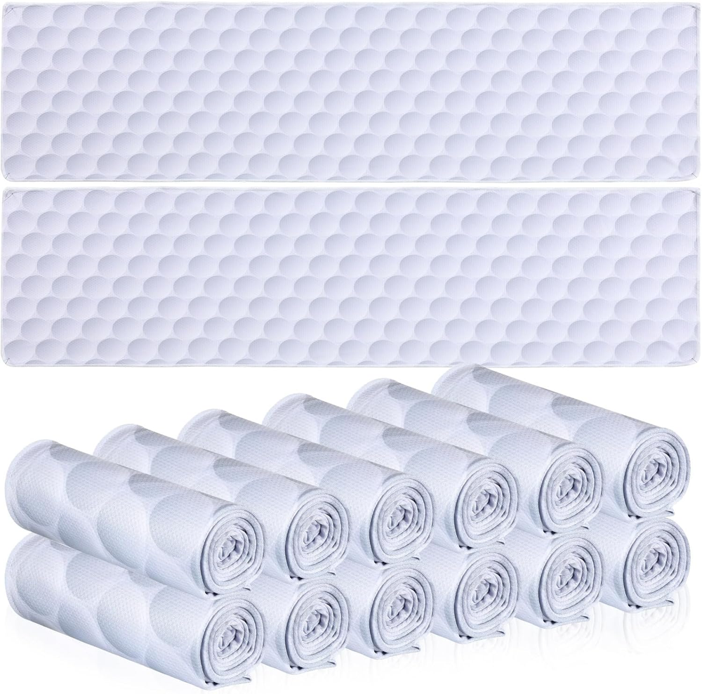 12-Pack Cooling Sports Towels for Baseball, Football, Basketball & Softball - Breathable & Chilly