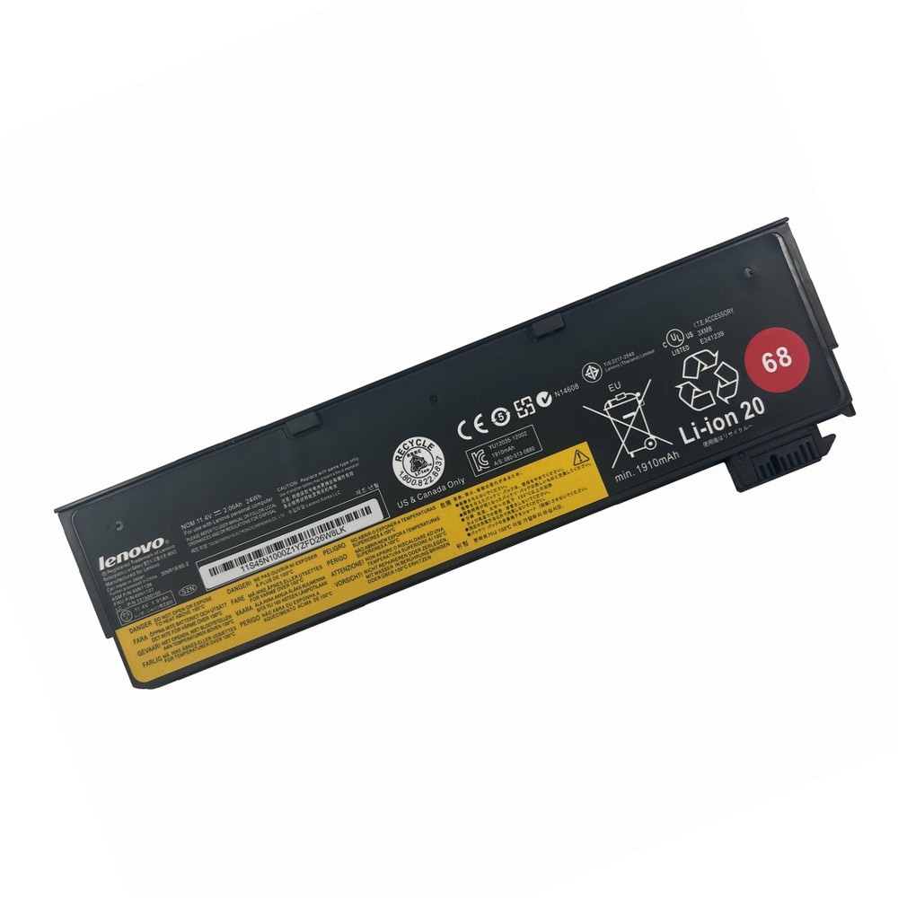 Genuine 68+ 48Wh Battery For Lenovo Thinkpad X240 X250 X260 X270 T460 45N1775 US