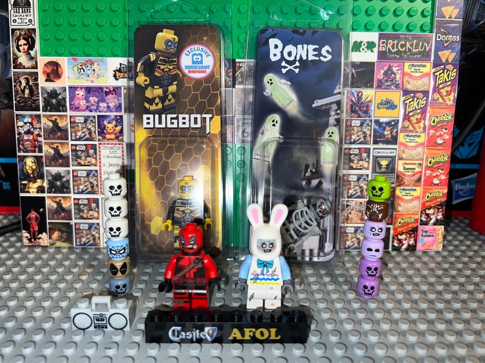 Custom Lego Minifigures – Brickluv & Brickloot Non-Star Wars Creations