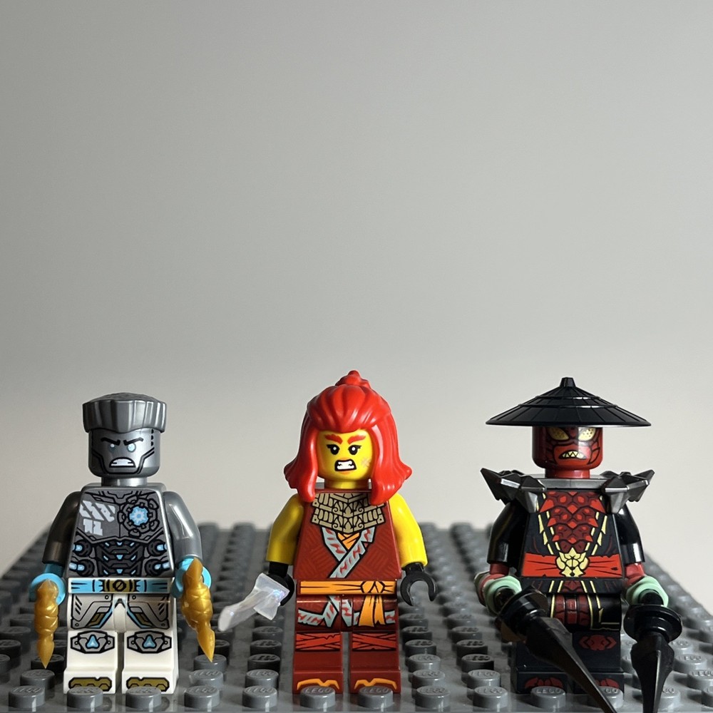 Brand New LEGO NINJAGO: Zane's Battle Suit Mech (71827) Minifigures ONLY - 2P