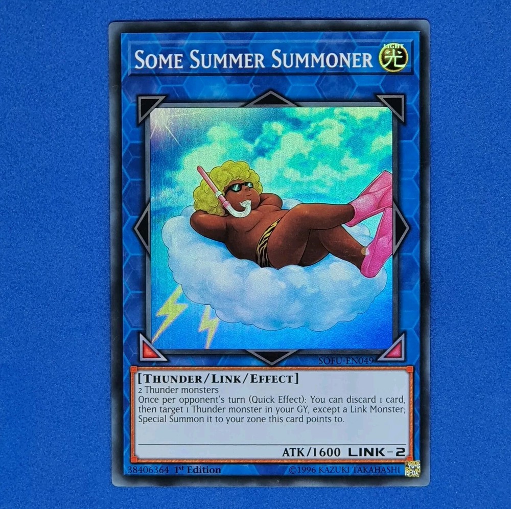 Summer Summoner Card SOFU-EN049 Yu-Gi-Oh Super Rare 1st Edition Mint