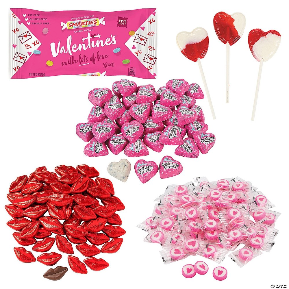6 lb 12 oz Bulk 511-Piece Valentine's Day Candy Assortment