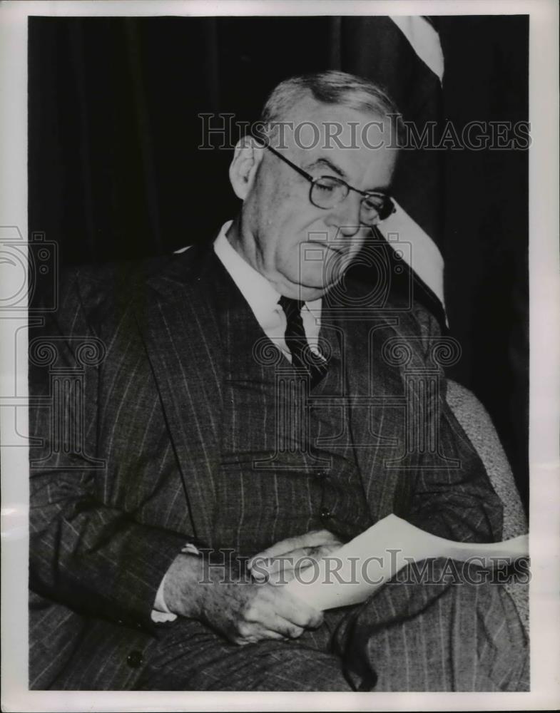 1953 Press Photo Secretary of State John Foster Dulles  - nee51712
