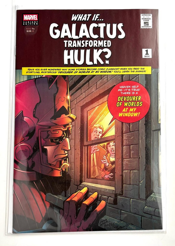 What If Hulk Became Galactus - Mark Bagley Sci-Fi Variant NM