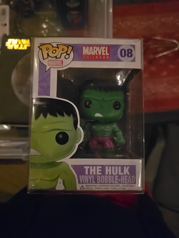 Funko Pop! Vinyl: Marvel - Hulk #08 In Box New Vaulted Rare