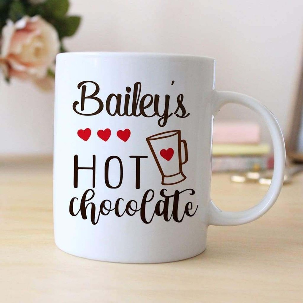 Hot Chocolate Mug Personalized Christmas Mugs For Children Coffee Mug Tea Cup