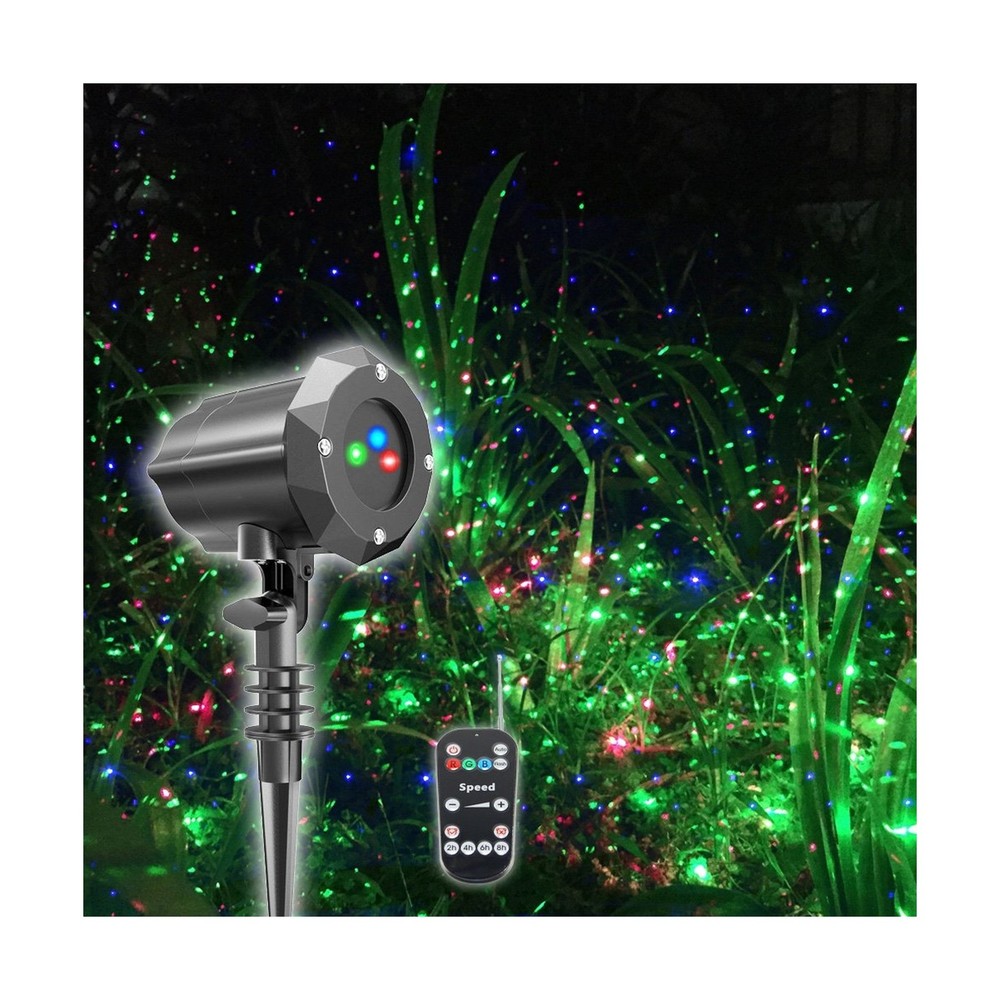 Poeland Christmas Laser Projector Lights Waterproof Outdoor Garden Decorative...