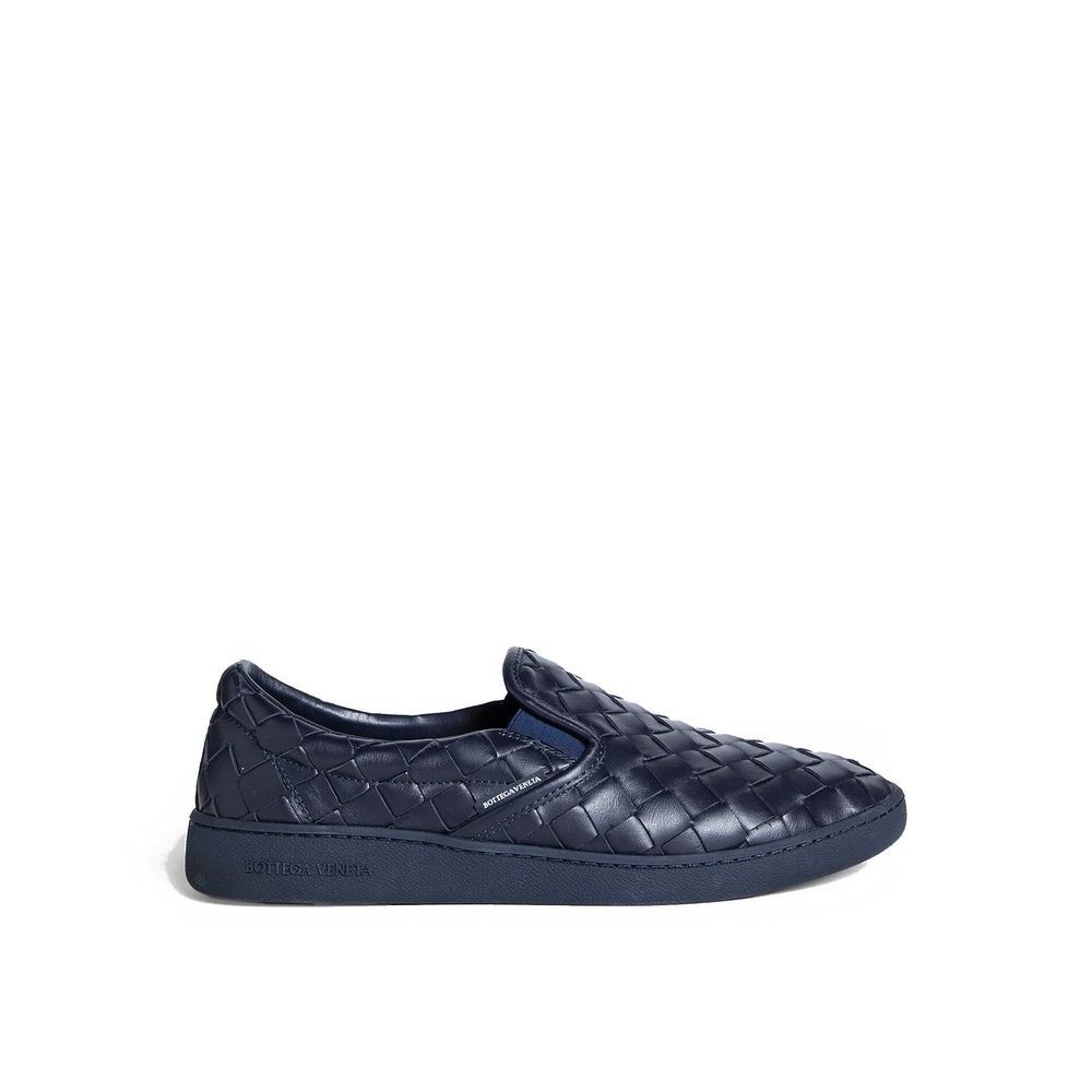 Bottega Veneta Intrecciato Leather Sneakers for Men and Women