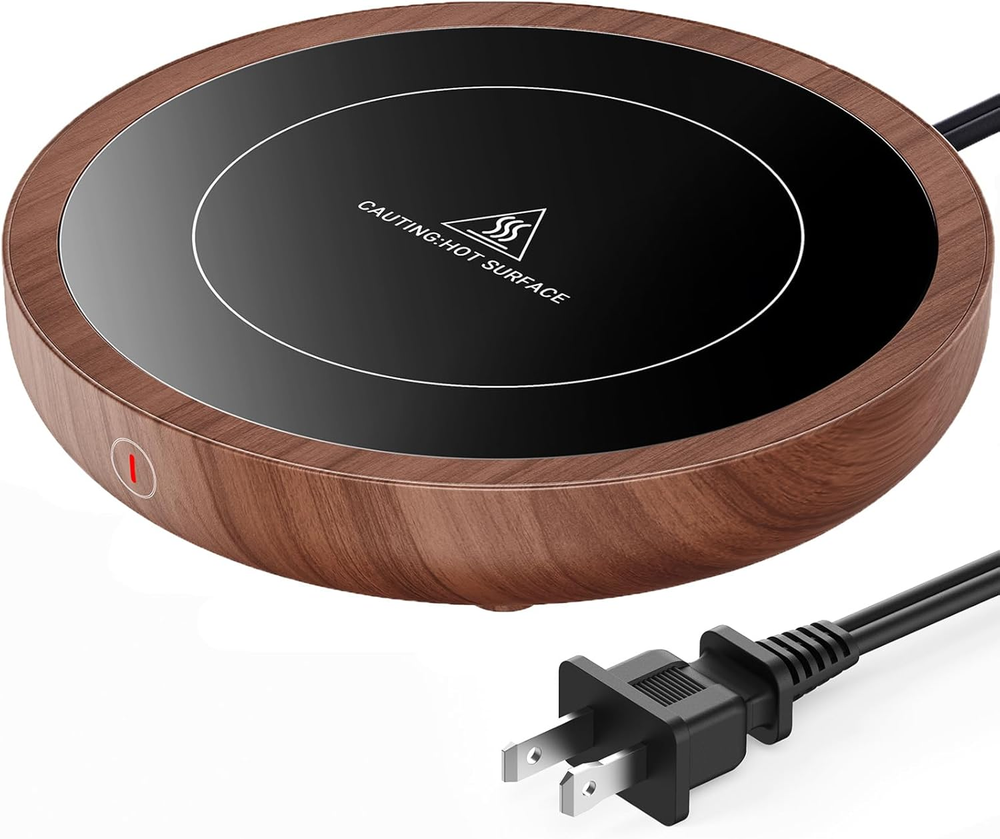 Coffee Mug Warmer,36W Electric Cup Warmer for Desk with 3-Temp Settings Advanced